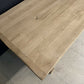 Large and Deep Oak Farmhouse Dining Table