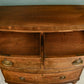 Victorian Bow Fronted Mahogany Chest of Drawers - 2 Over 3