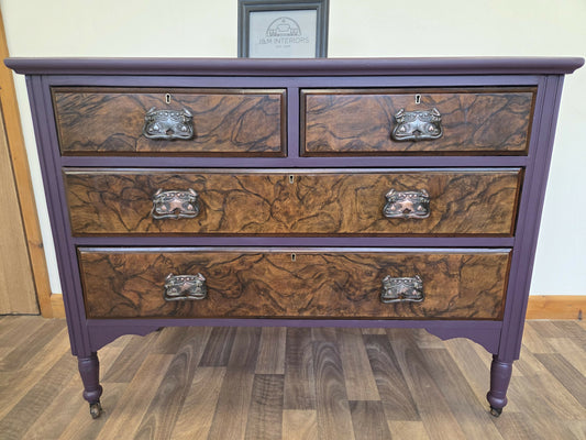 Vintage wooden drawers