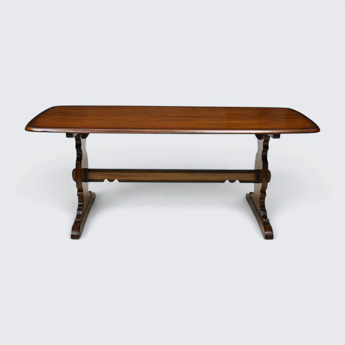 Ercol Refectory Dining Table Golden Dawn Finish #419 Plank Top FREE UK Delivery