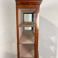Large Edwardian Inlaid Walnut Bow Front Display Cabinet