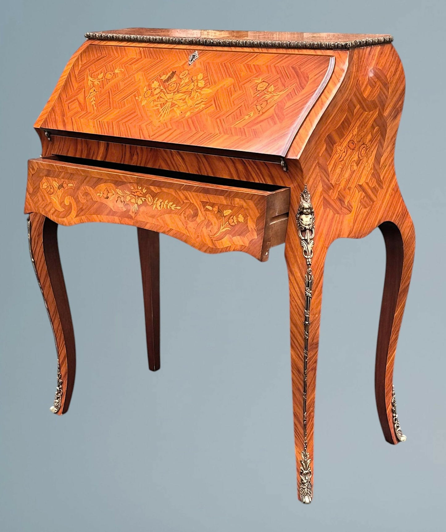 French Style Bureau De Dame / Ladies Writing Bureau