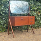 Vintage 1960's Ølholm Møbelfabrik Teak Vanity Table