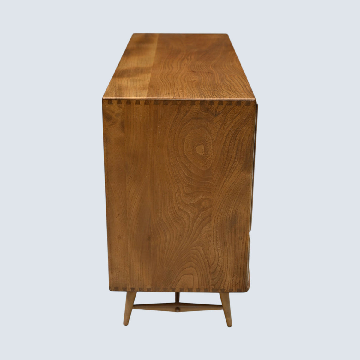 Ercol Sideboard Double Cupboard with Drawer Light Finish VGC FREE UK Delivery*