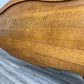 Bed Vintage French Louis XVI Oak Double Bed Frame Carved Headboard LOT 3667