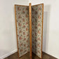 Vintage Four Panel Folding Bedroom Screen / Room Divider