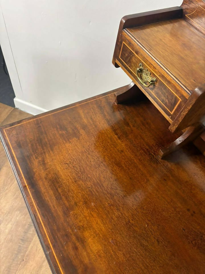Edwardian Mahogany Inlaid Dressing Table