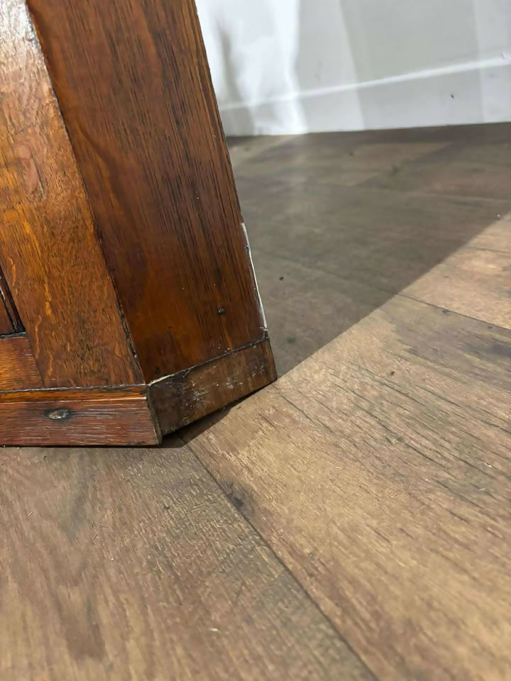 Victorian Oak Corner Cupboard c.1880