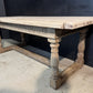 Bleached Oak Farmhouse Dining Table