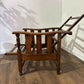 Vintage Oak Reclining Armchair