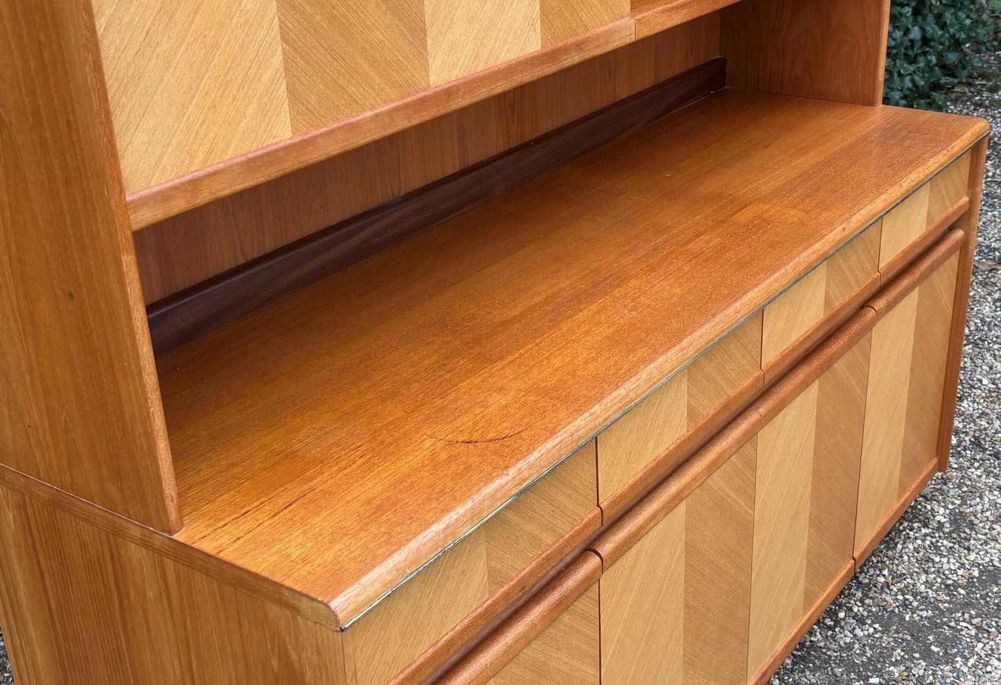 Mid Century G Plan Chevron Sideboard Drinks Cabinet