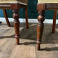 Four Edwardian Carved Walnut Dining Chairs
