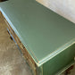 Chest of Drawers Green Botanical style