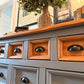 Heritage Grey Apothecary Chest of Drawers