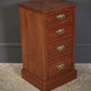 Pair Of Late Victorian Walnut Vintage Bedside Night Stands