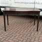 Vintage Mahogany Console Hall Table, Server. With Central Drawer.