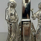 Crucifix Vintage French Style Metal Ornate Religious Figure LOT 6420