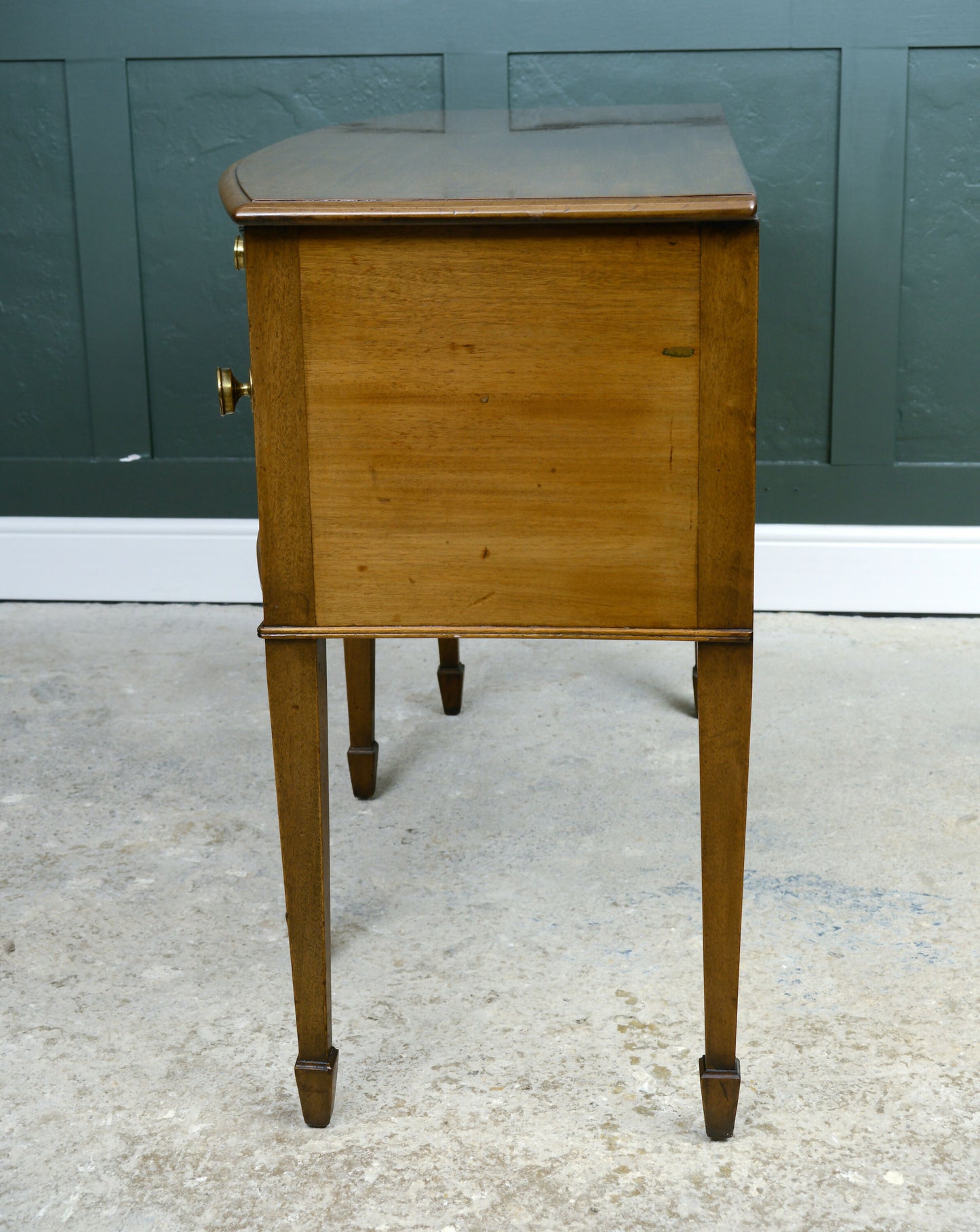 Georgian Bow Fronted Sideboard - Satinwood or Walnut