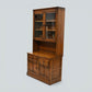 Ercol Mural Wall Unit Display Cabinet Glass Doors Golden Dawn FREE UK Delivery