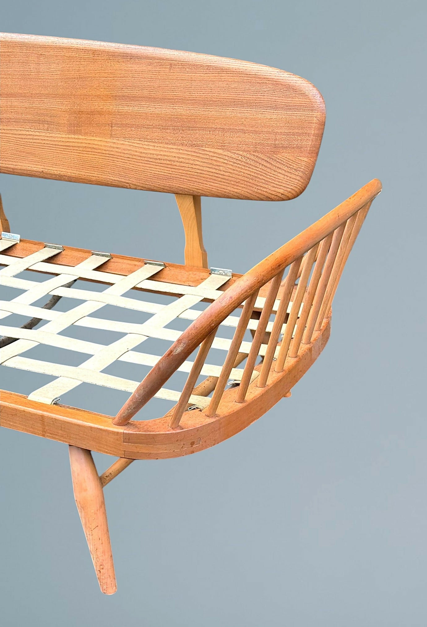 Mid Century Ercol Studio Couch Day Bed Sofa Blonde