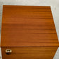 Pair Mid Century Teak Bedside Table - 1960s - Avalon