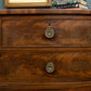 Georgian Mahogany Bow Fronted Chest of Drawers - 2 Over 3