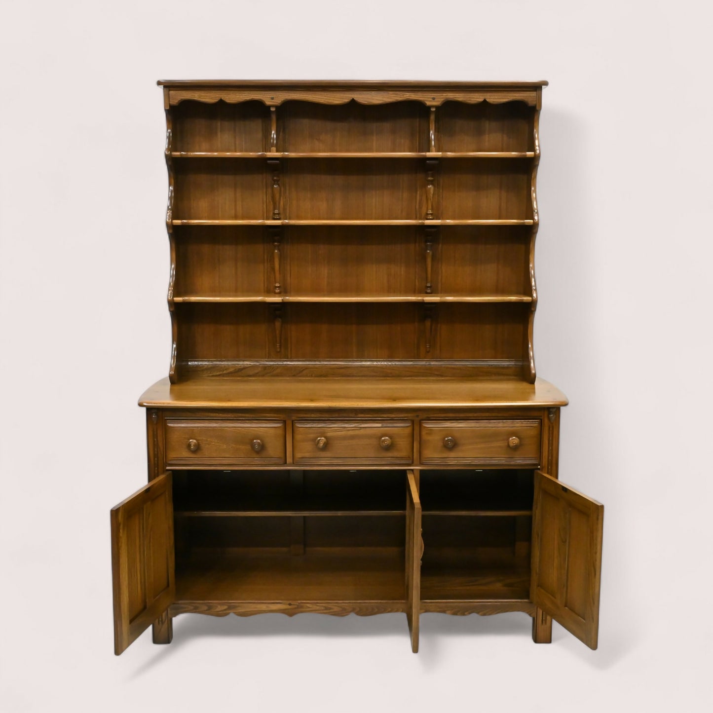 Ercol Furniture Lavenham Dresser Drawers Cupboards Golden Dawn FREE UK Delivery*. SBR10373/2404E