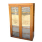 Vintage Victorian Mahogany Library Bookcase Display Cabinet