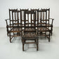 8 Ercol Dining Chairs Including 2 Carvers Yorkshire Range Dark FREE UK Delivery*