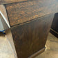 Victorian Oak Twin Pedestal Kneehole Desk