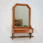 Arts and Crafts Bathroom Wall Mirror with Towel Rail and Box