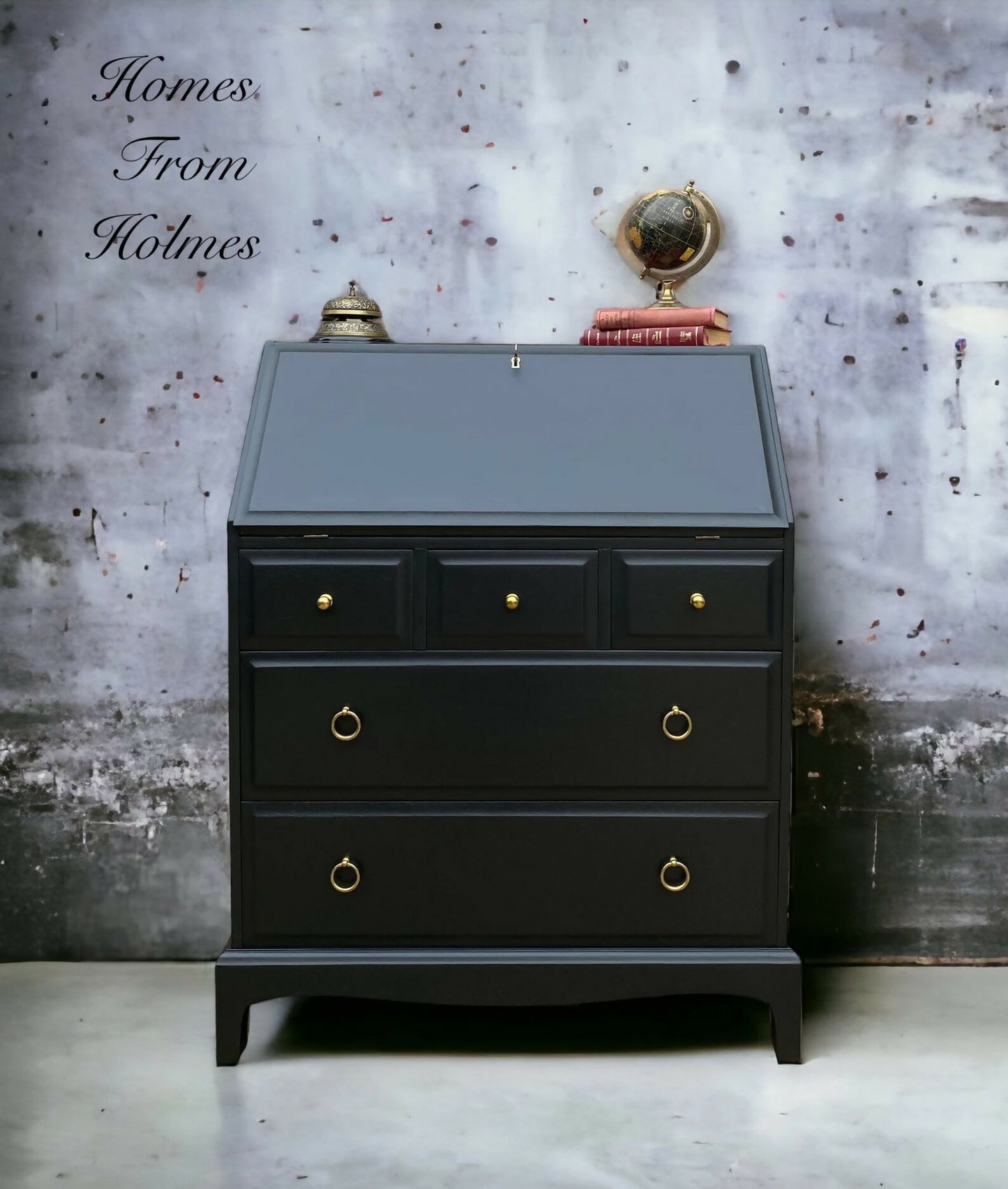 Available for commission / Stag Minstrel bureau / writing desk / vintage Stag desk