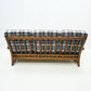 Ercol Furniture 3str Sofa Golden Dawn Tartan Upholstery VG Web FREE UK Delivery. SBR10229/2003E