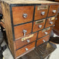 Vintage Merchants Chest of Drawers