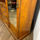 Edwardian Walnut Triple Compactum Wardrobe