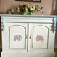 Rustic Cupboard/vintage storage/bathroom cabinet/hallway table,