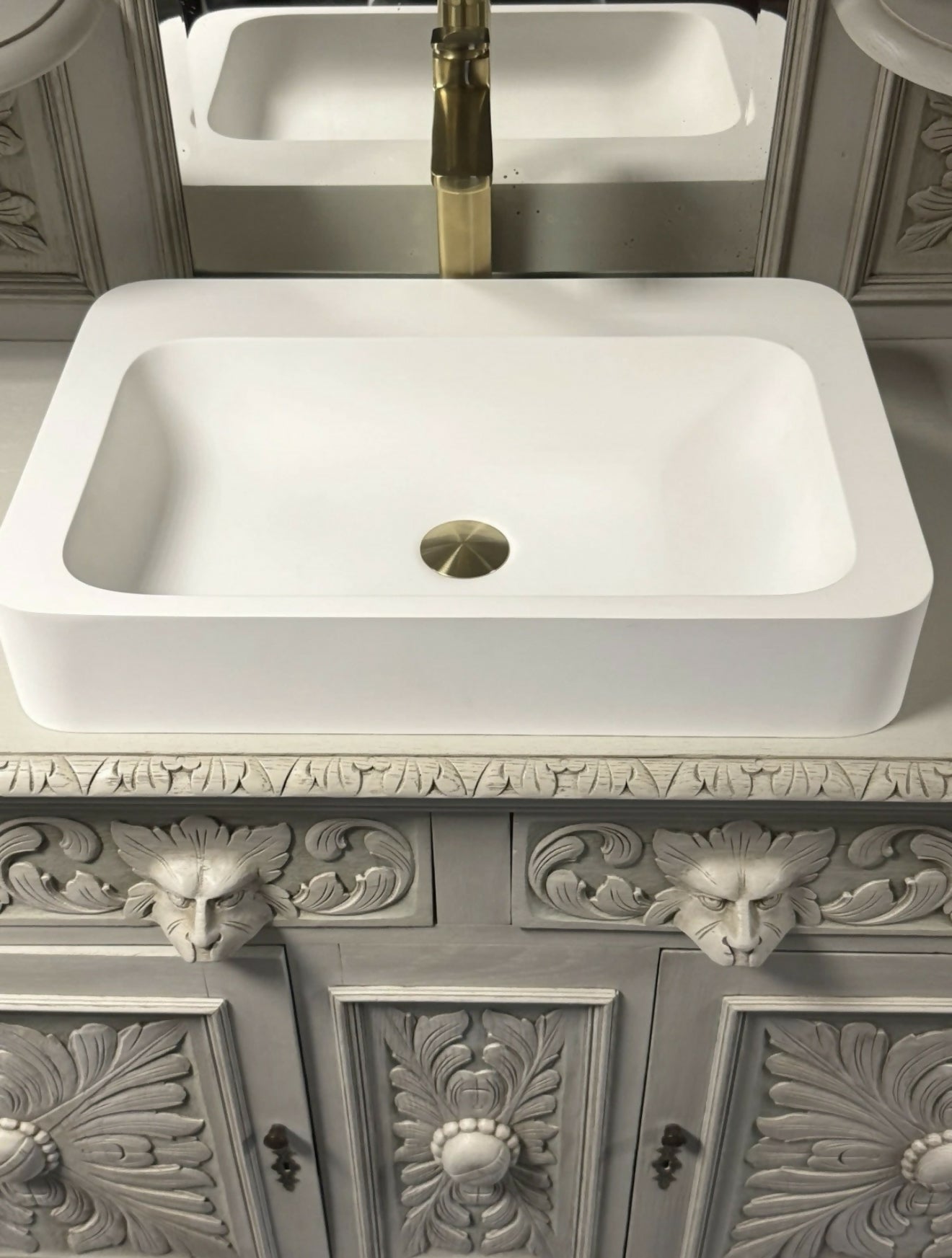 Victorian Sideboard/Bathroom Vanity Unit