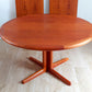Mid century retro Danish round dining table