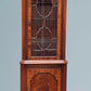 Charles Barr Figured Mahogany Corner Cabinet / Corner Cupboard