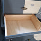 Single pine bedside drawer unit