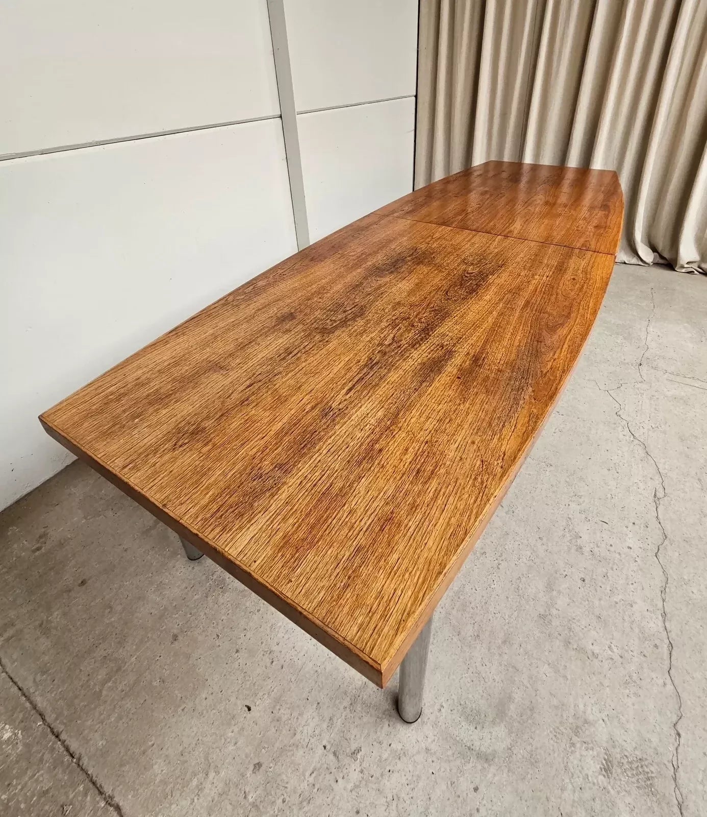 Vintage Mid Century 70s Conran Huge Large Boardroom Dining Table Danish Retro R558