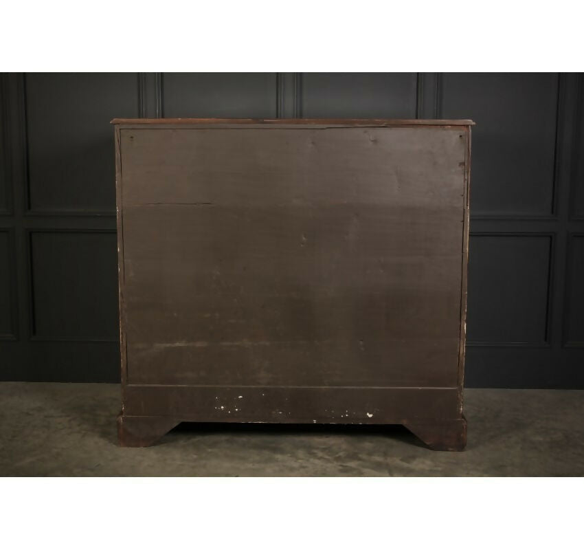 Tallboy Georgian Mahogany Artists Plan Chest of Drawers