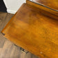 Art Deco Style Vintage Oak Dressing Table with Mirror