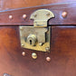 Vintage storage trunks - custom made chests - English antique leather