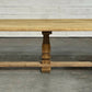 Large French Bleached Oak Farmhouse Dining Table