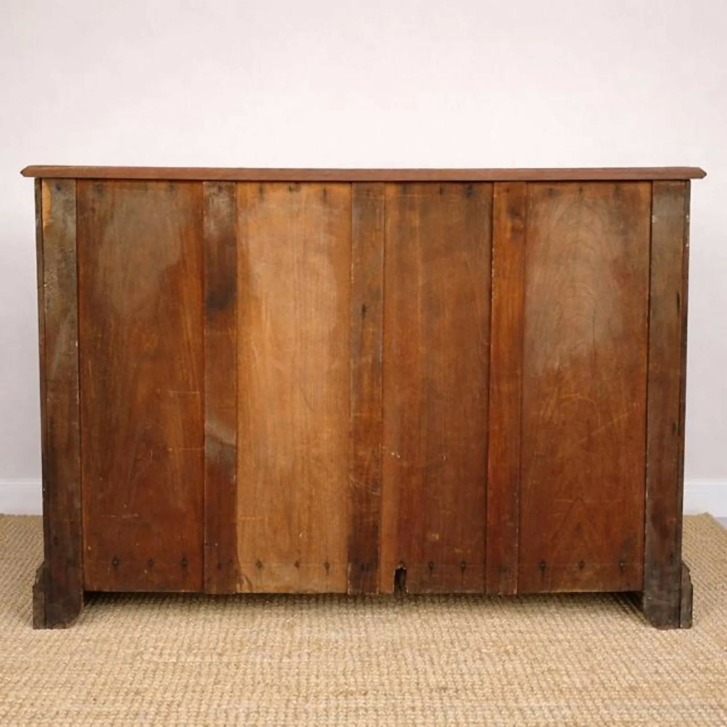 Vintage Georgian Burr Walnut Chest Of Drawers | Walnut Chest | English Country Furniture