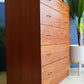 Austin Suite Tallboy Chest Of Drawers Mid Century 1960s (Oak)