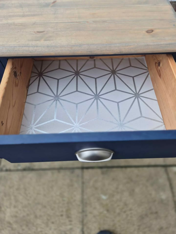 Stunning large blue chest of drawers