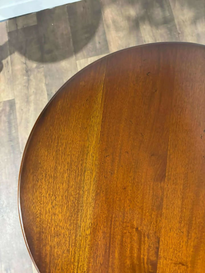 Victorian Style Carved Mahogany Centre Table