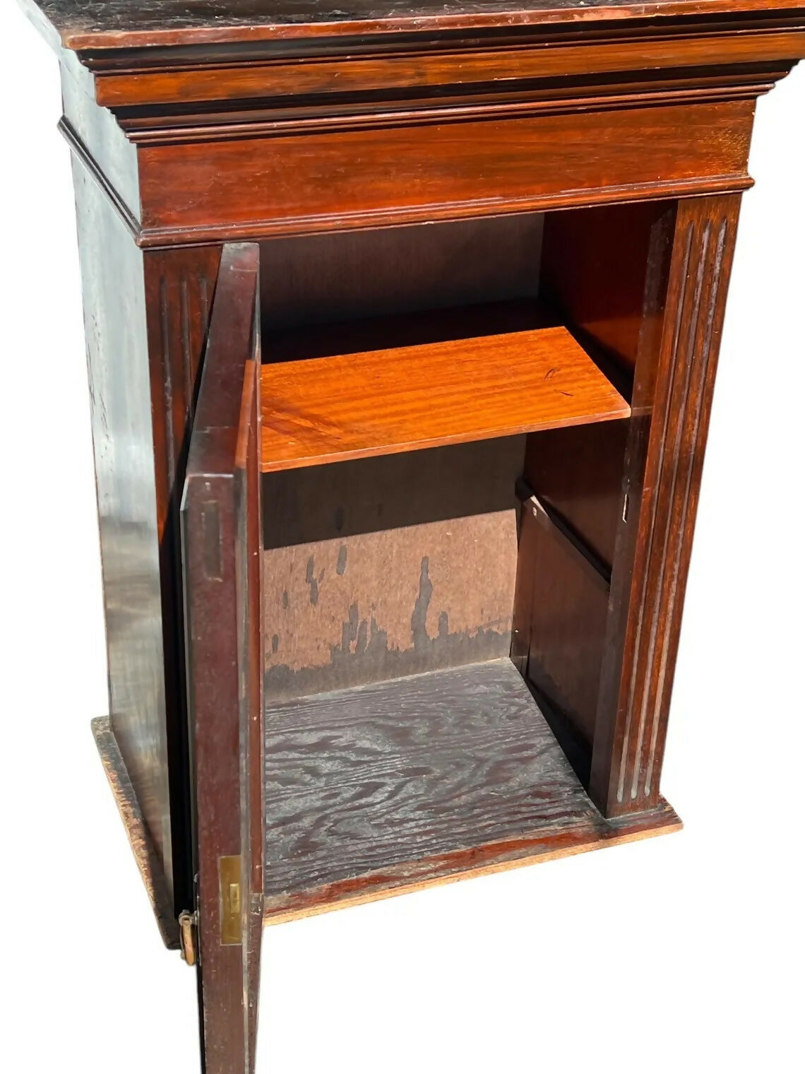 Antique Mahogany Edwardian bedside cupboard